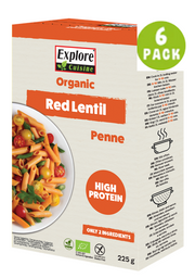 Explore Cuisine Bio Penne aus Roten Linsen