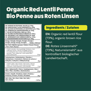 Explore Cuisine Bio Penne aus Roten Linsen